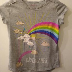 Daydreamer rainbow t-shirt (sleepwear) size 8